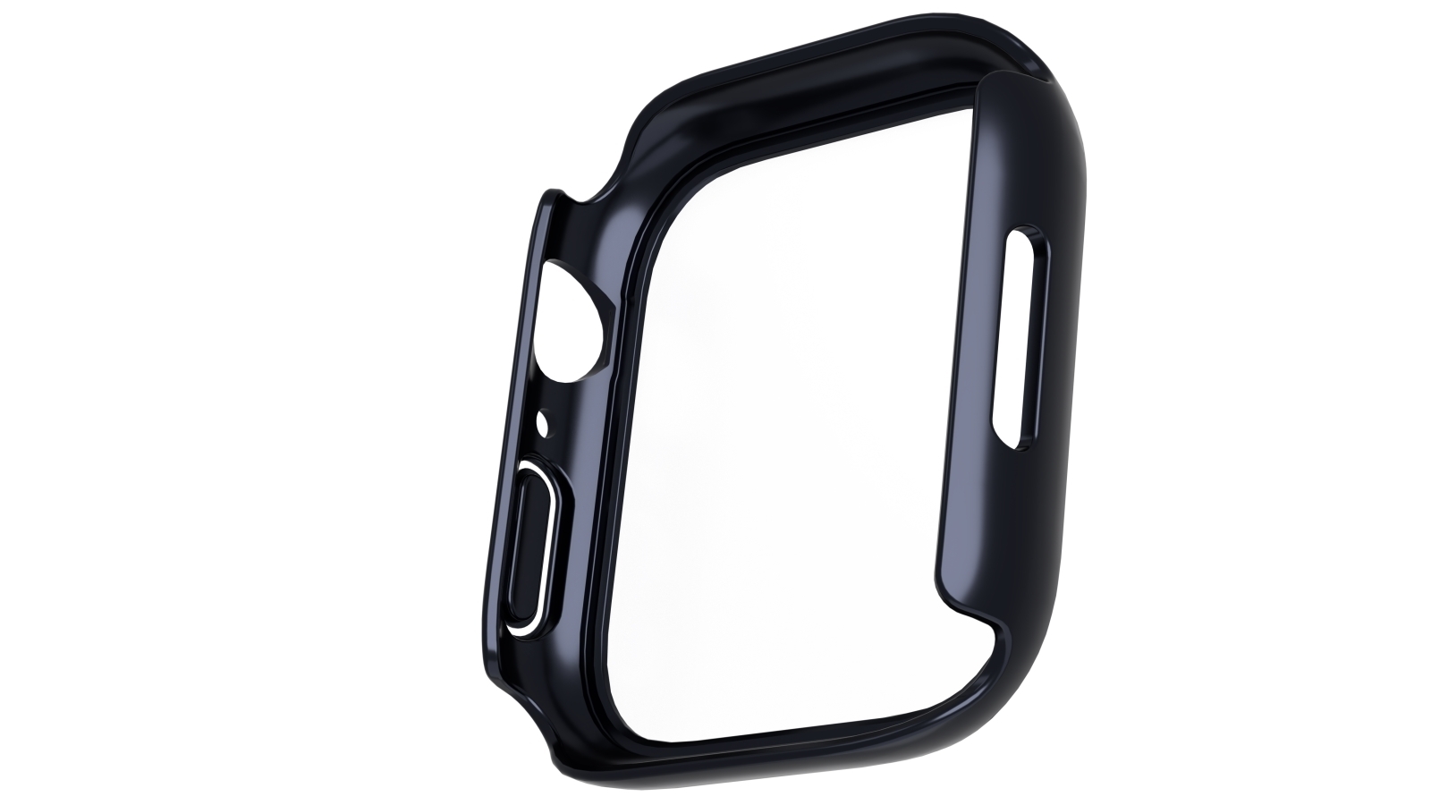 EdgeShield Case with Glass Screen Protector for Apple Watch