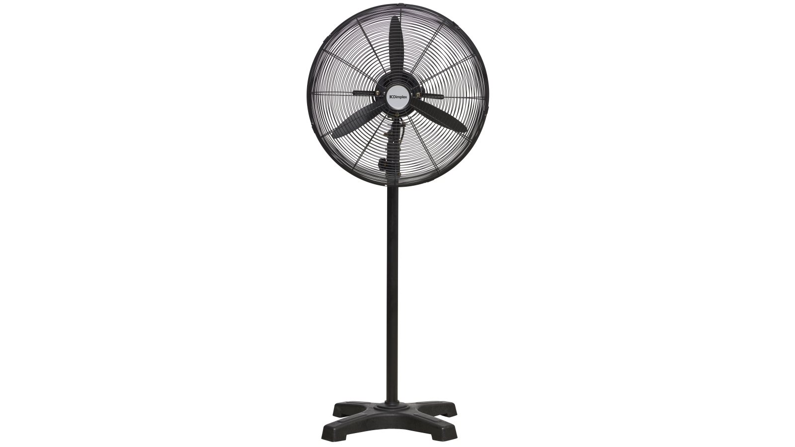 Dimplex 50cm High Velocity Pedestal Fan Matte Black Joyce Mayne