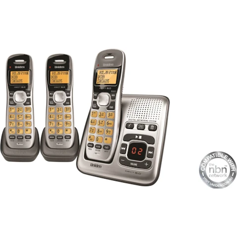 Uniden DECT 1735+2 Cordless Phone System