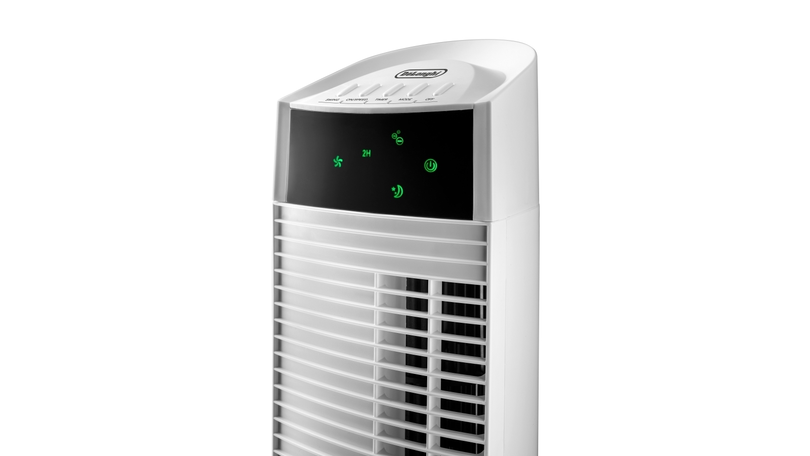 DeLonghi Oscillating Tower Fan White Joyce Mayne