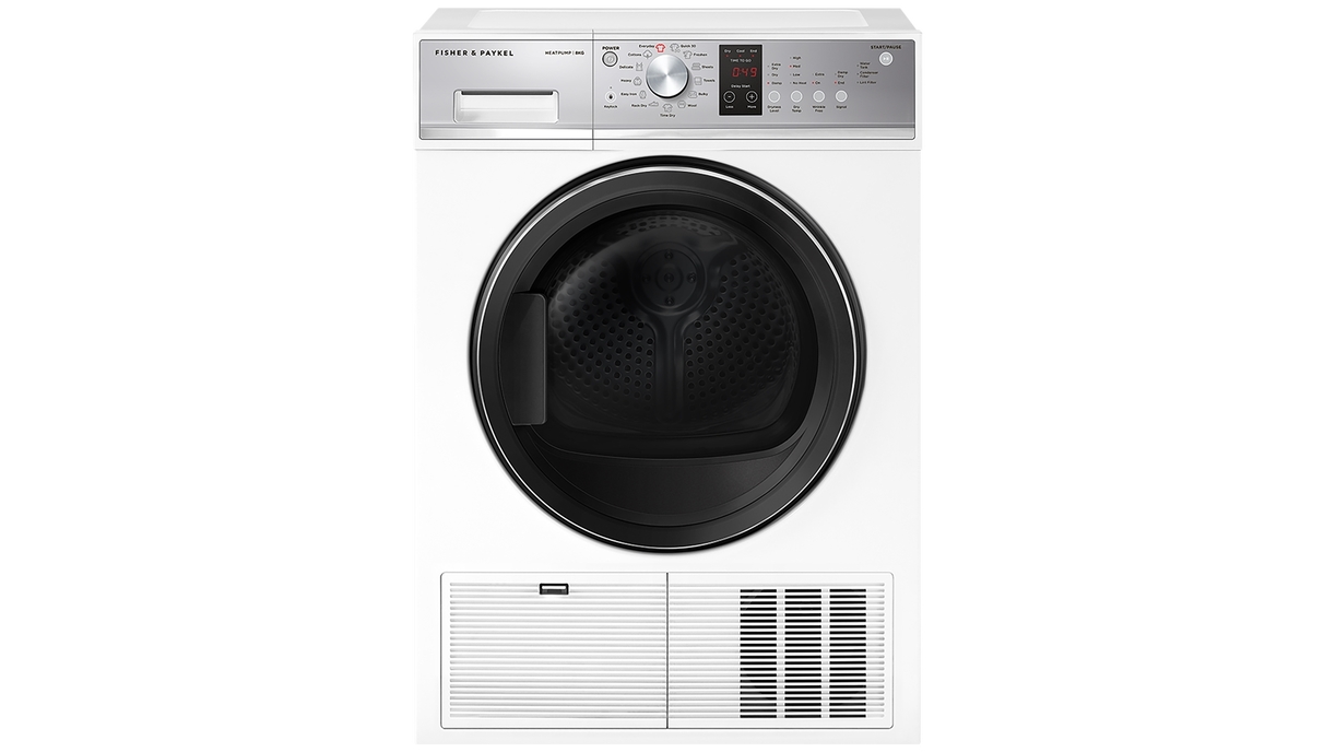 Fisher & Paykel 8kg Heat Pump Dryer White Joyce Mayne