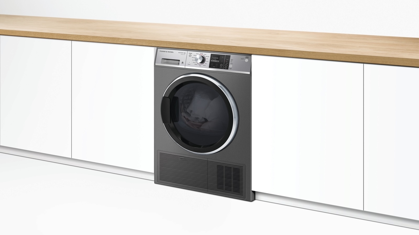 Fisher & Paykel 9kg Heat Pump Dryer with Steam Care Graphite Joyce