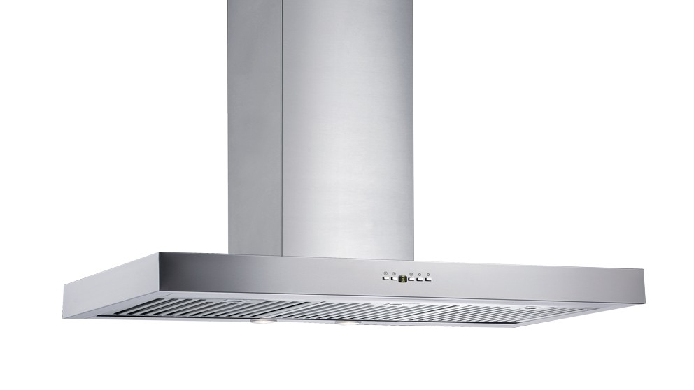 Schweigen 120cm Square Canopy Rangehood with Isodrive 1600 External