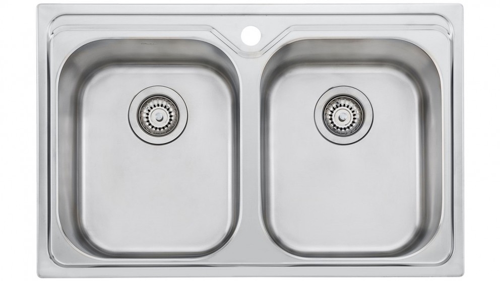 Oliveri Diaz Double Bowl Universal Sink Joyce Mayne