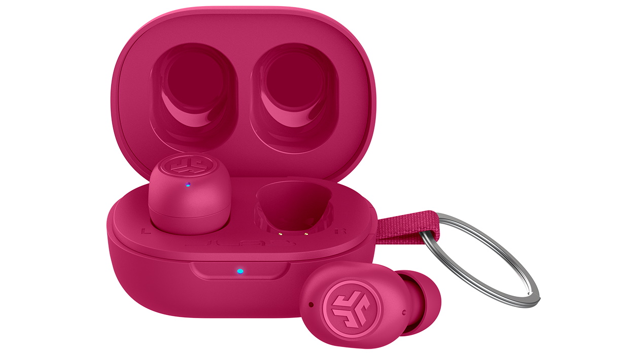 JLab JBuds Mini True Wireless Earbuds Pink Joyce Mayne