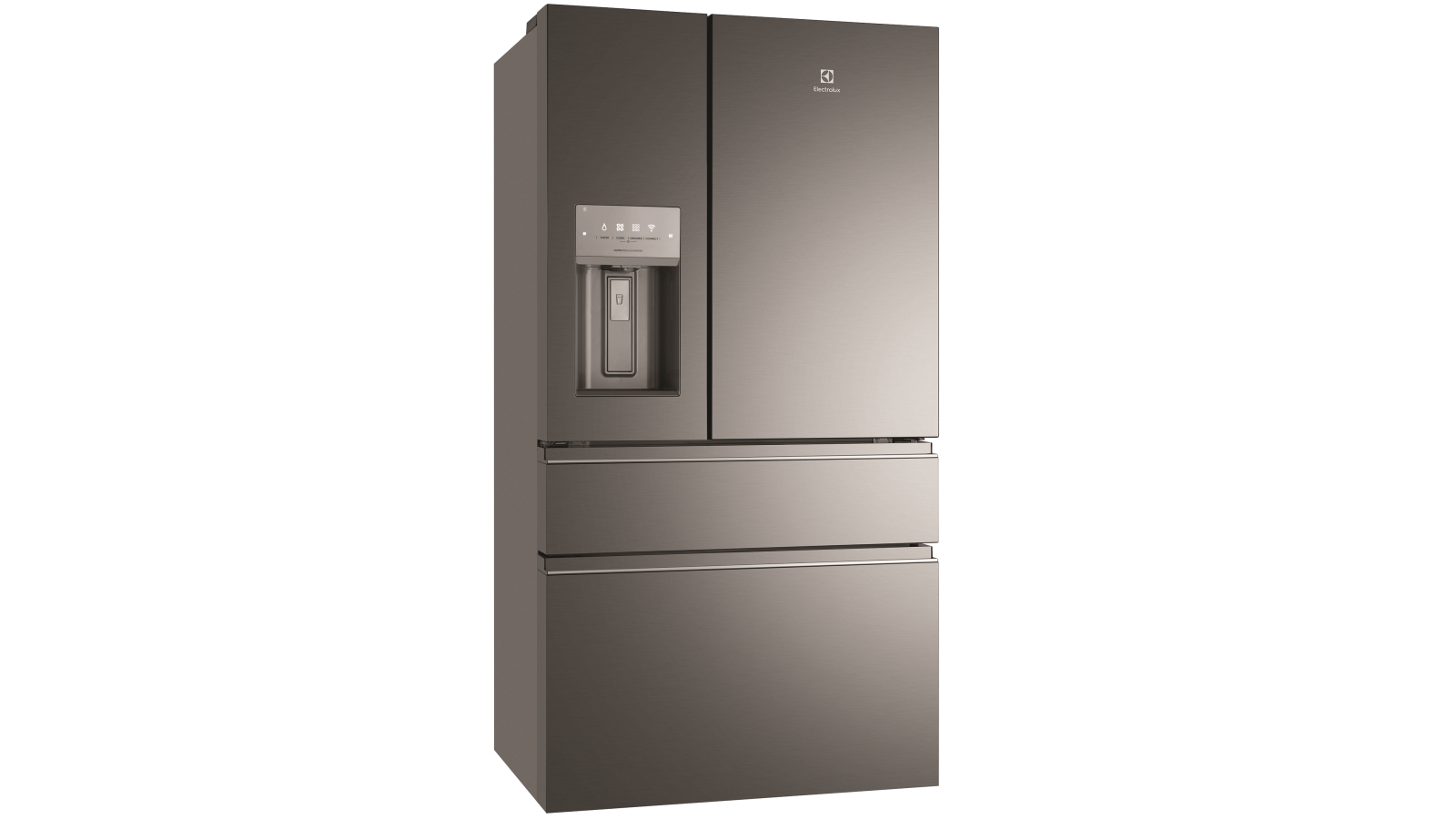Electrolux 609L Dark Stainless Steel French Door Fridge Joyce Mayne