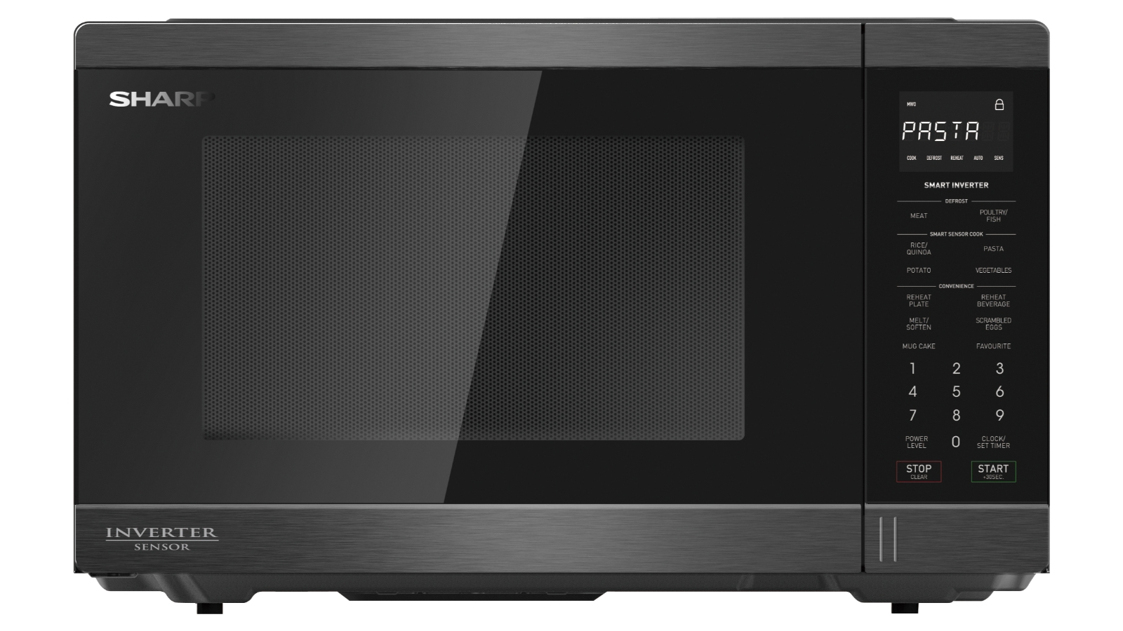 Sharp 34L Inverter Microwave Oven Black Joyce Mayne