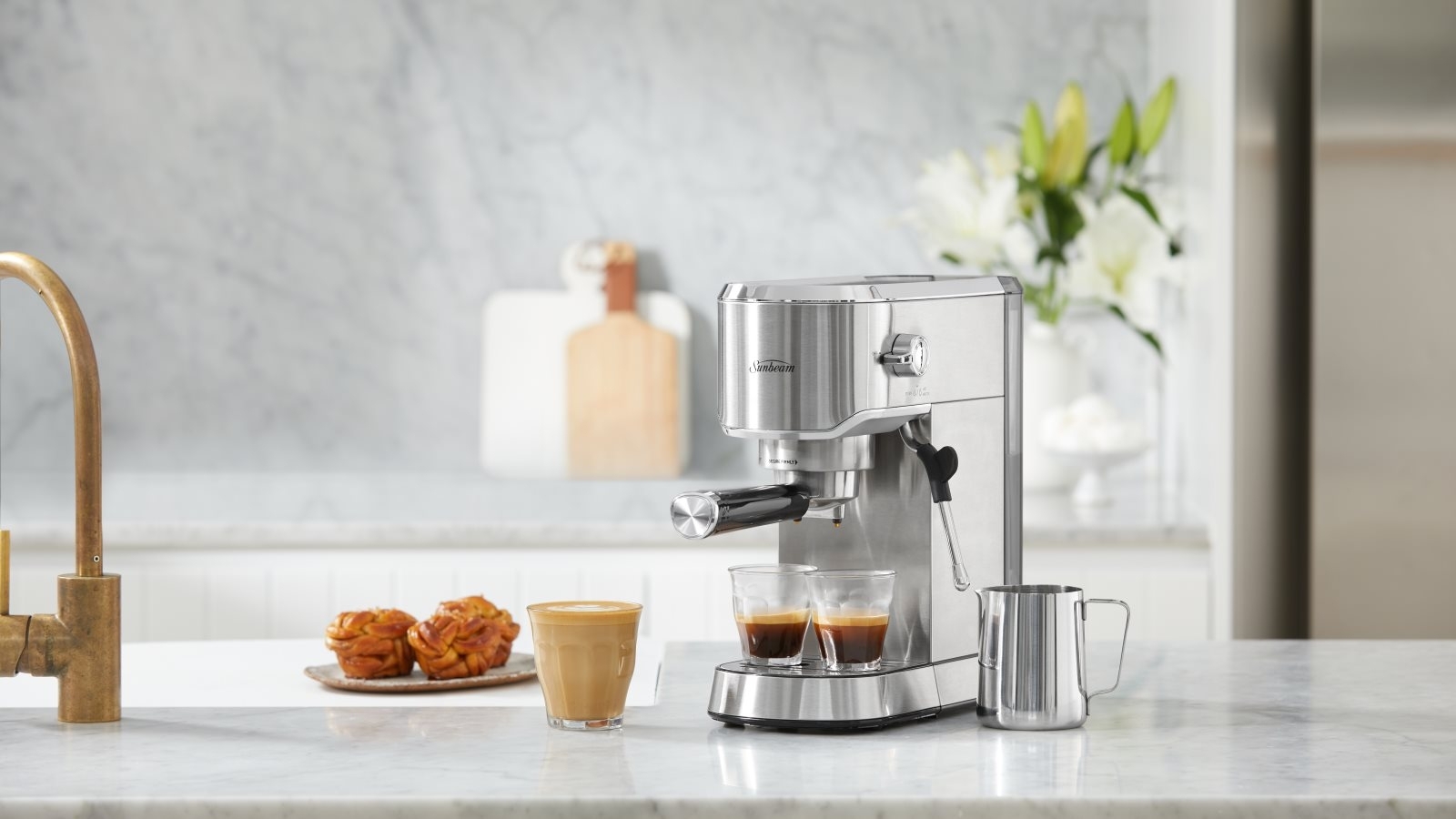 Sunbeam Compact Barista Espresso Machine Joyce Mayne