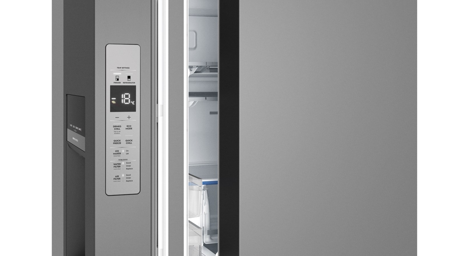 Electrolux 609L UltimateTaste 900 French Door Fridge with Ice & Water