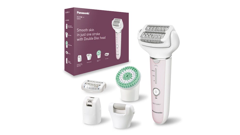 Panasonic Premium Double Disc Wet &amp; Dry Epilator