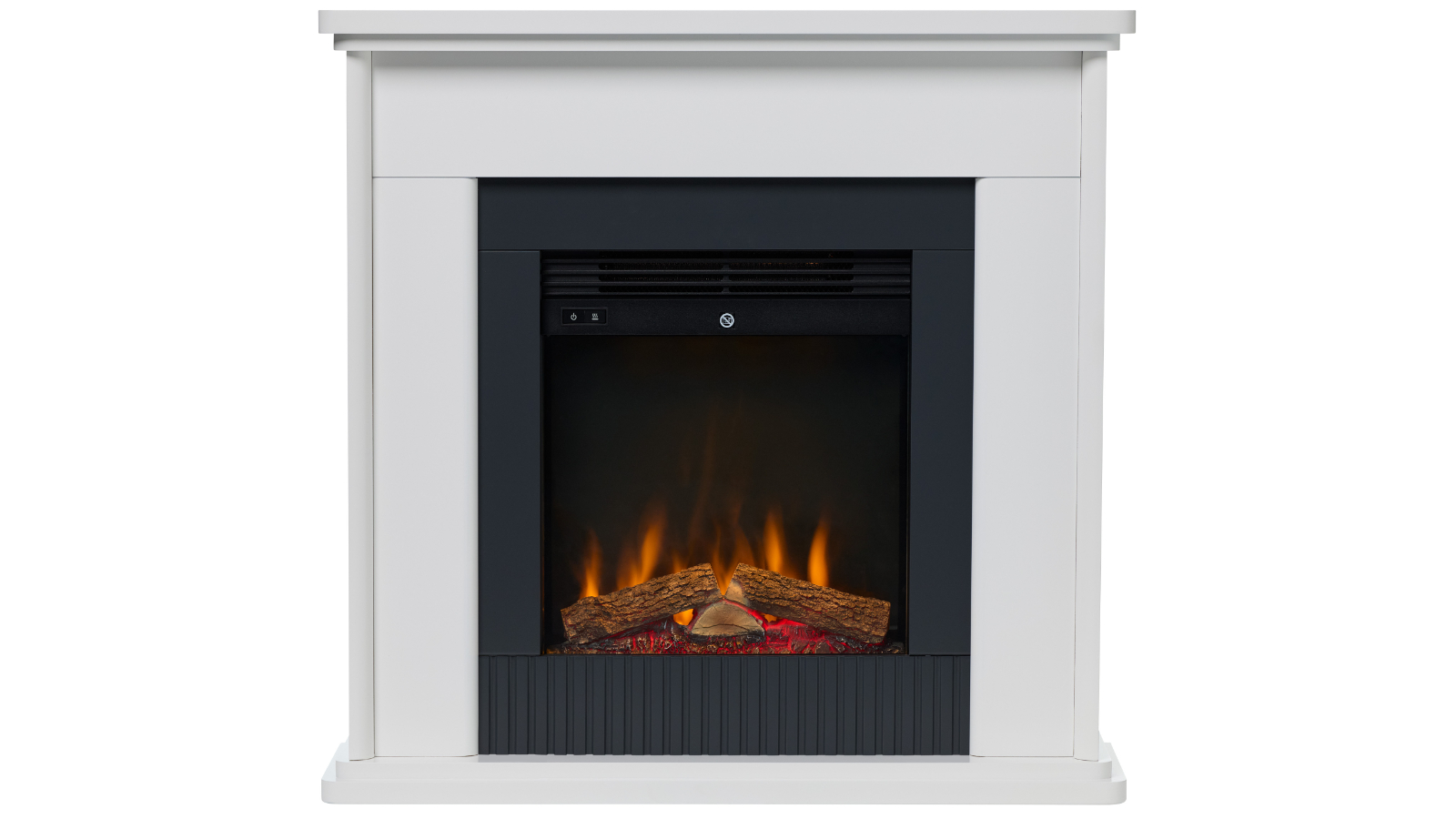 Dimplex 2kW Embassy Mini Mantle Suite Electric Fireplace - White