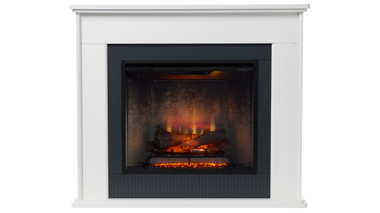 Dimplex 2kW Embassy XL Mantle Suite - Electric Fireplace - White