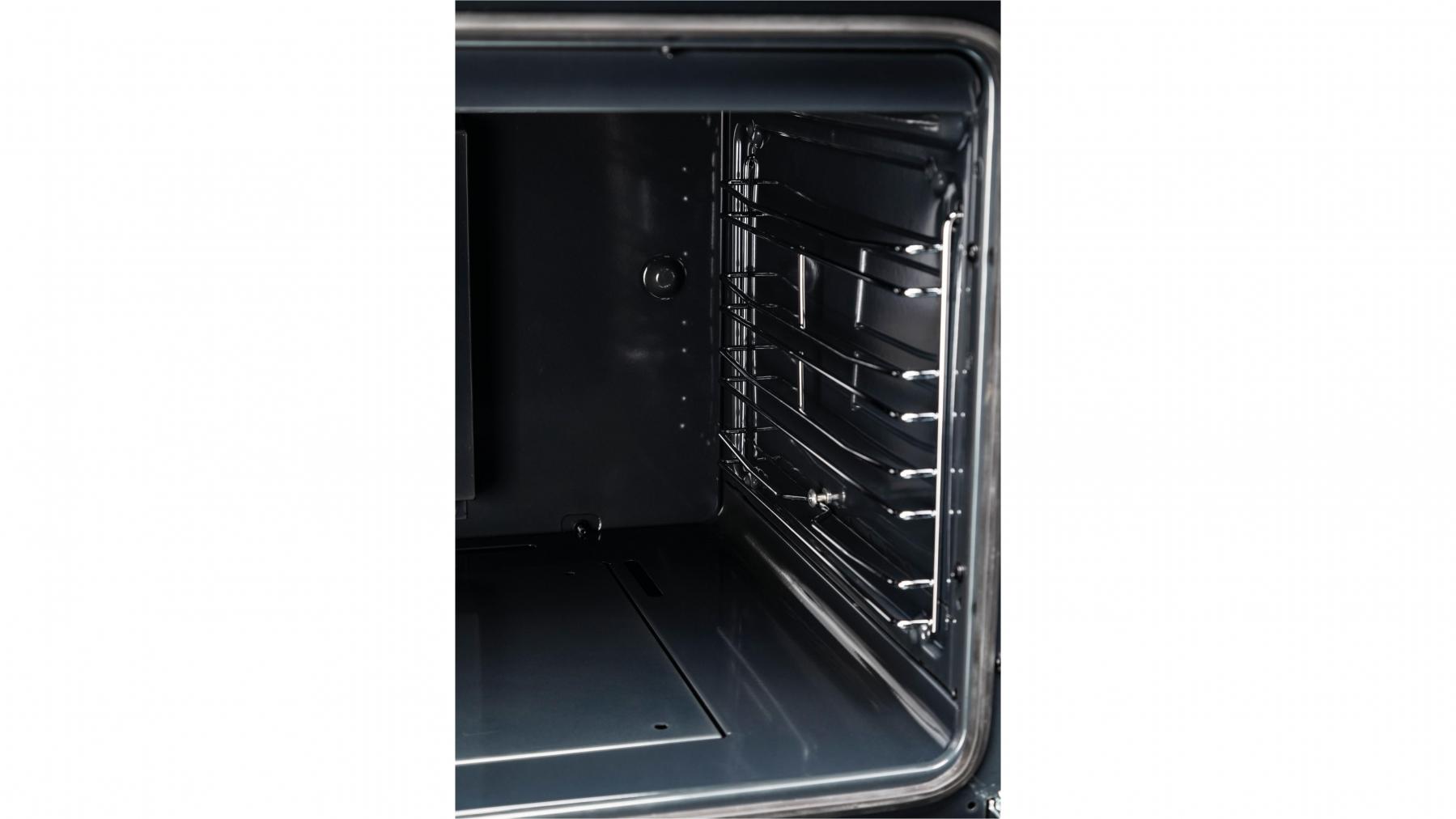 Glem 900mm Black Freestanding Dual Fuel Cooker Joyce Mayne