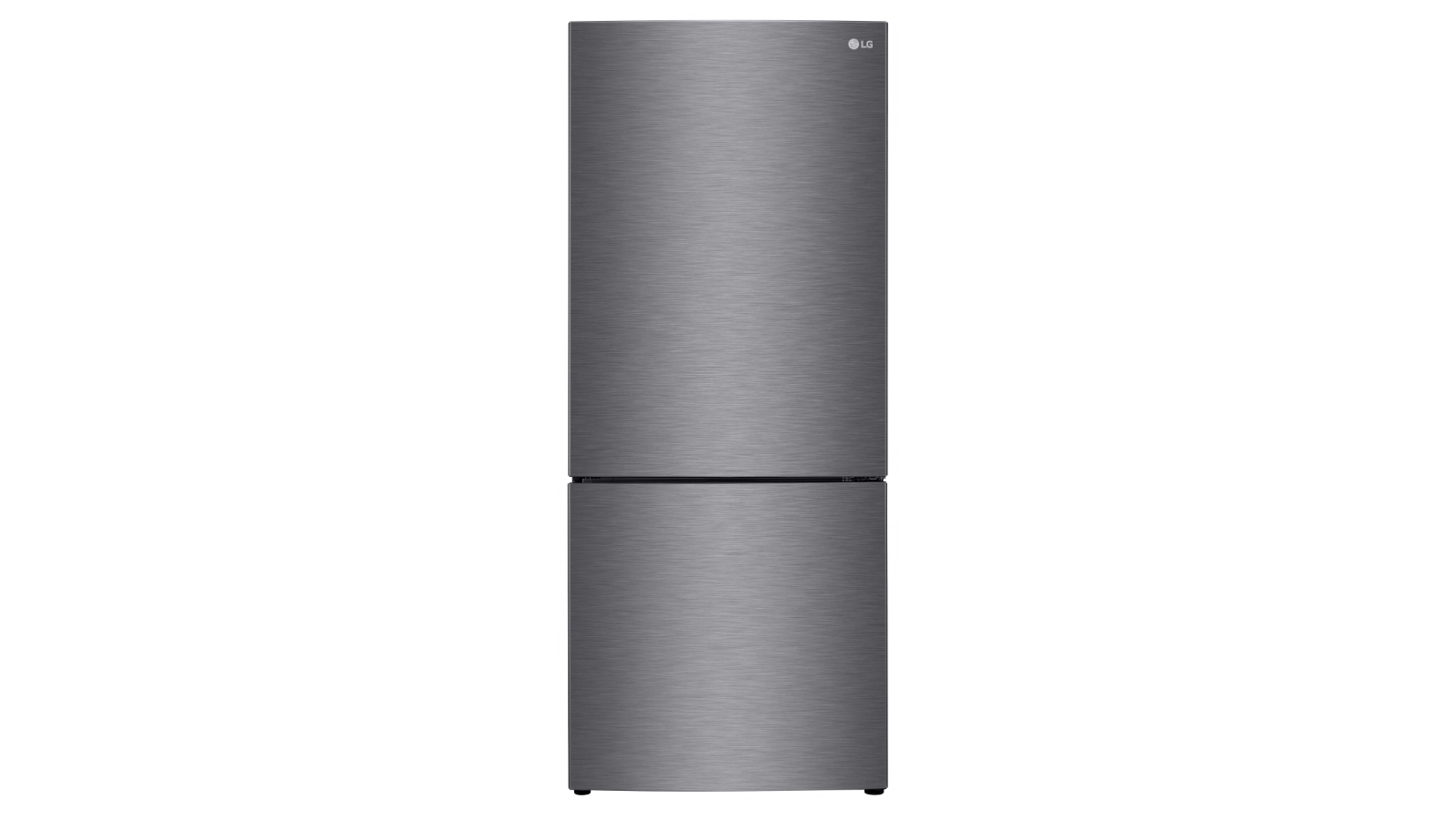 LG 420L Bottom Mount Fridge with Door Cooling - Dark Graphite