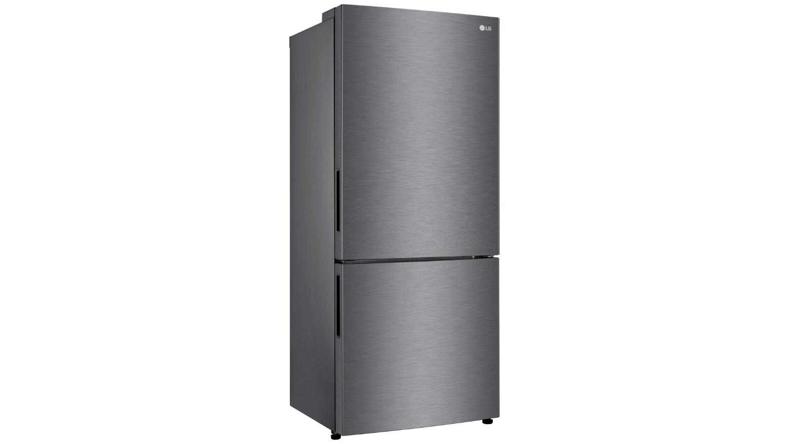 LG 420L Bottom Mount Fridge with Door Cooling Dark Graphite Joyce Mayne