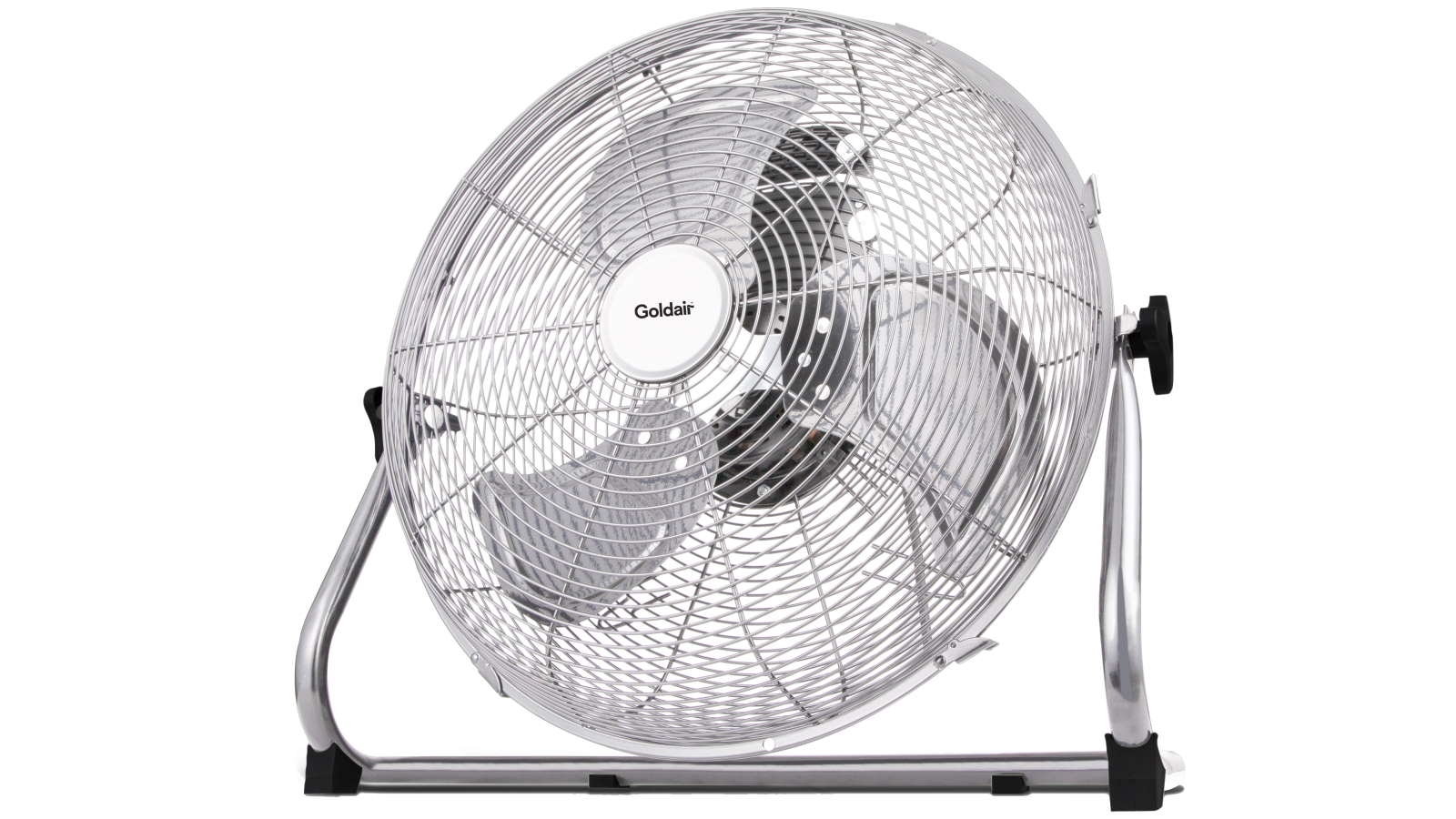 Goldair 40cm High Velocity Floor Fan Chrome Joyce Mayne