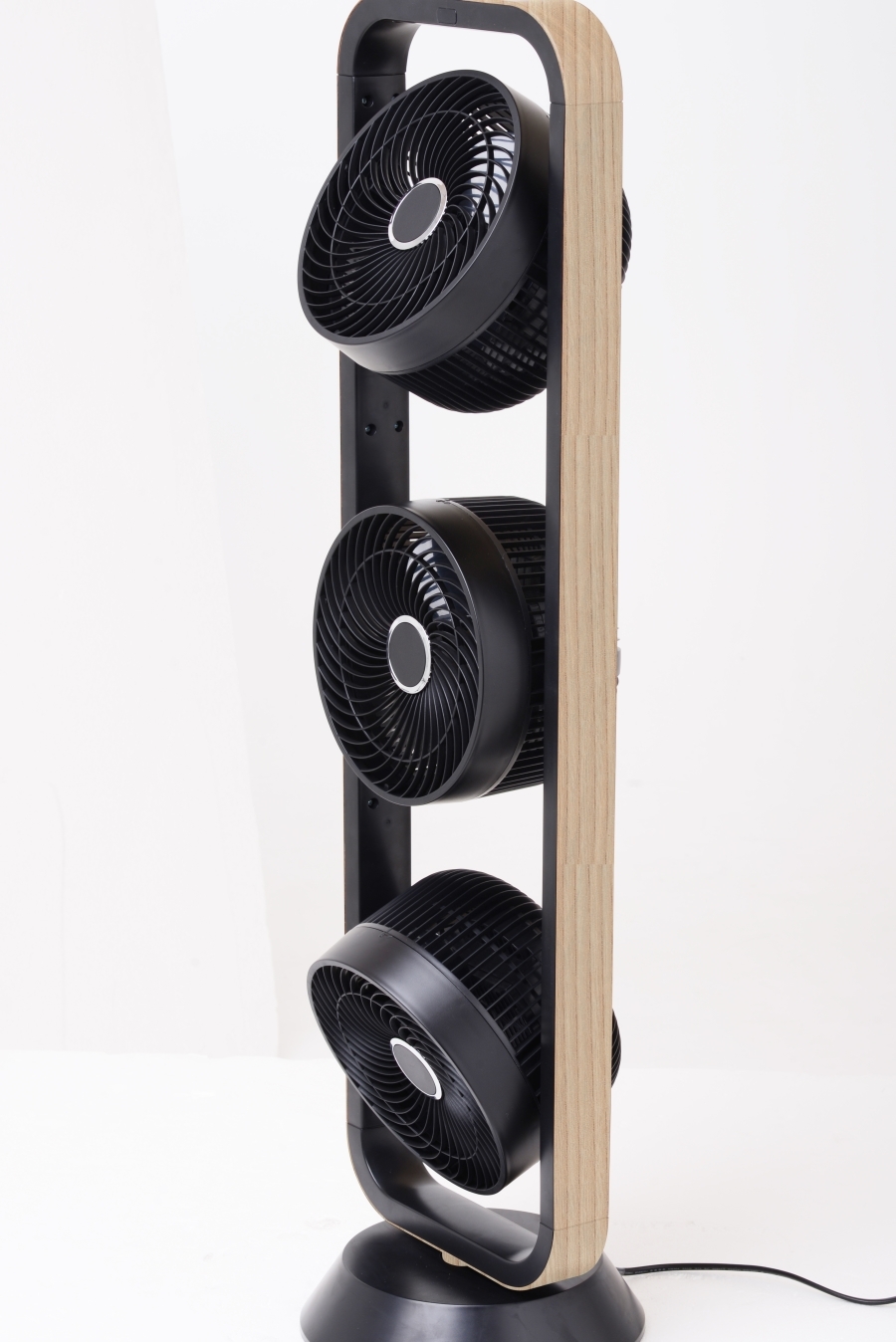 Goldair Direct Current Tower Fan Wood Finish Joyce Mayne