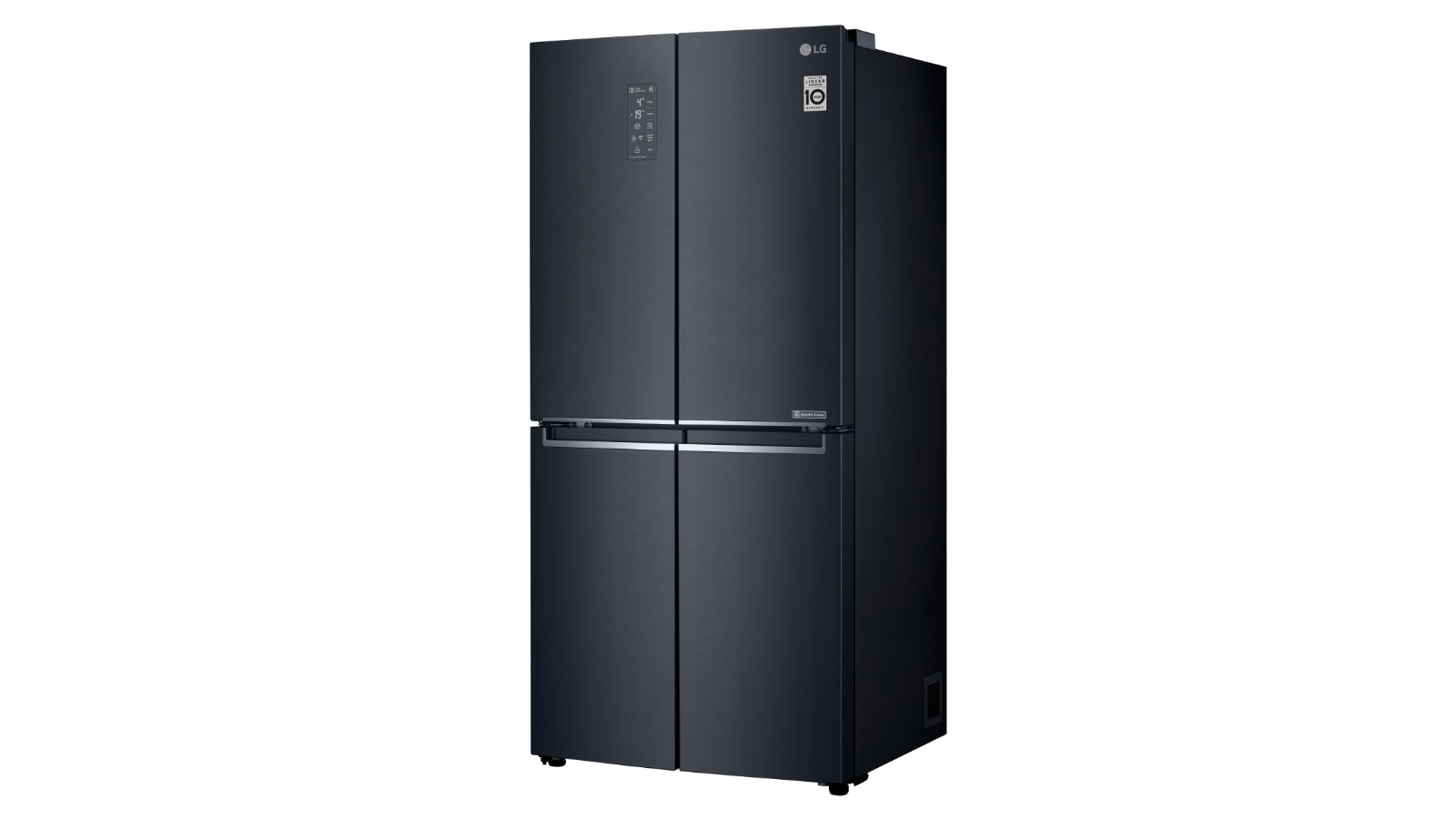 LG 530L Slim French Door Fridge Matte Black Joyce Mayne