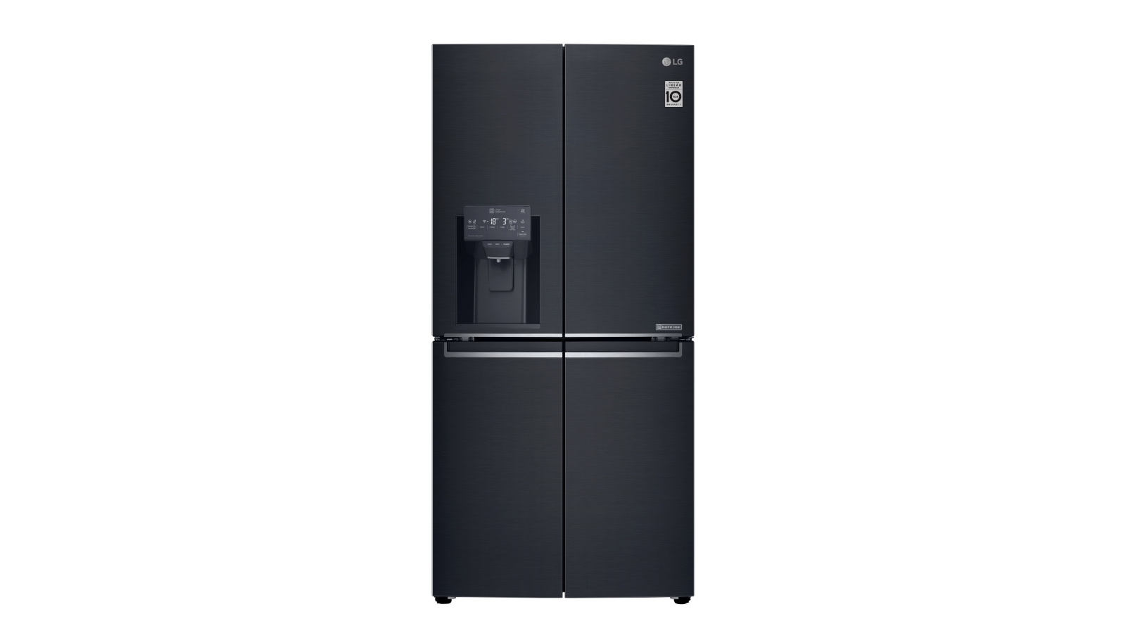 LG 508L Slim French Door Fridge with Ice & Water Dispenser Matte