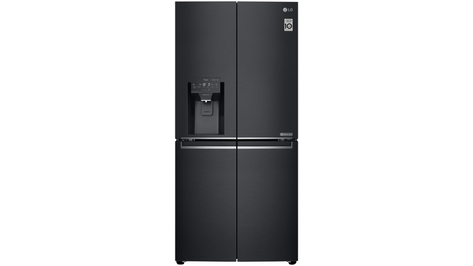 LG 508L Slim French Door Fridge with Non Plumbed Ice and Water