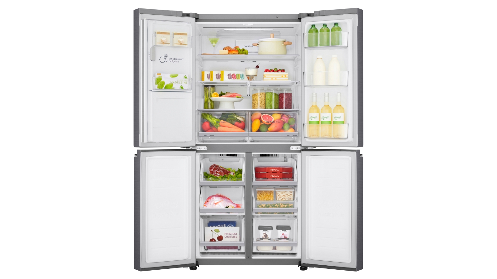 LG 508L Slim French Door Fridge Joyce Mayne