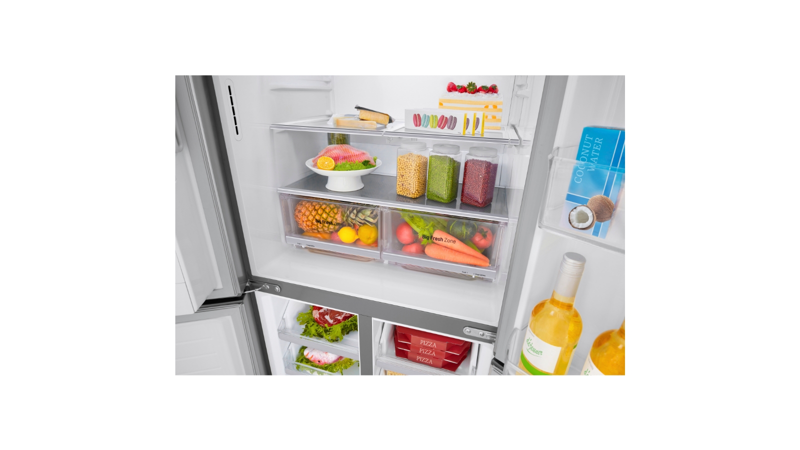 LG 508L Slim French Door Fridge Joyce Mayne