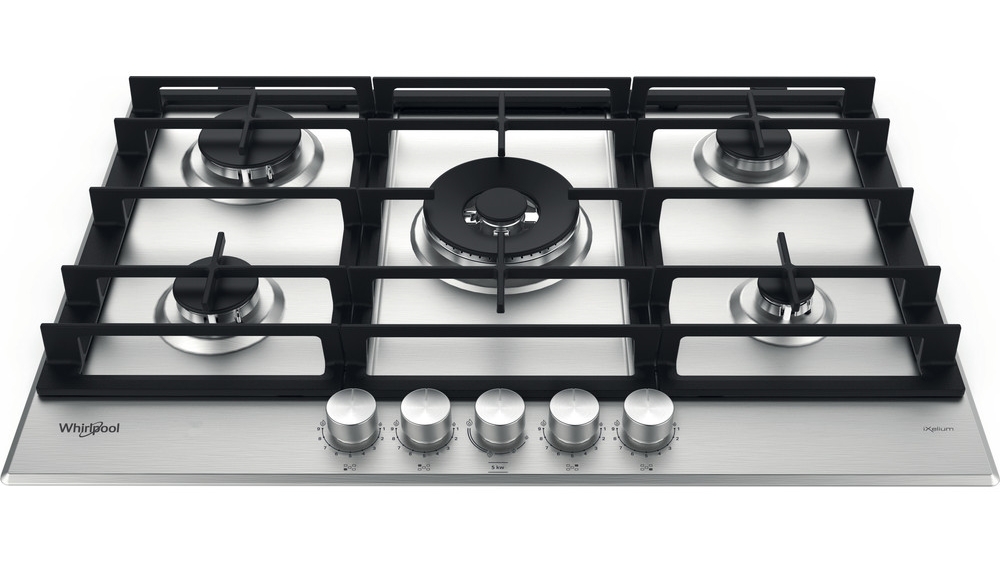 Whirlpool 75cm 5 Burner Gas Cooktop with iXelium Joyce Mayne