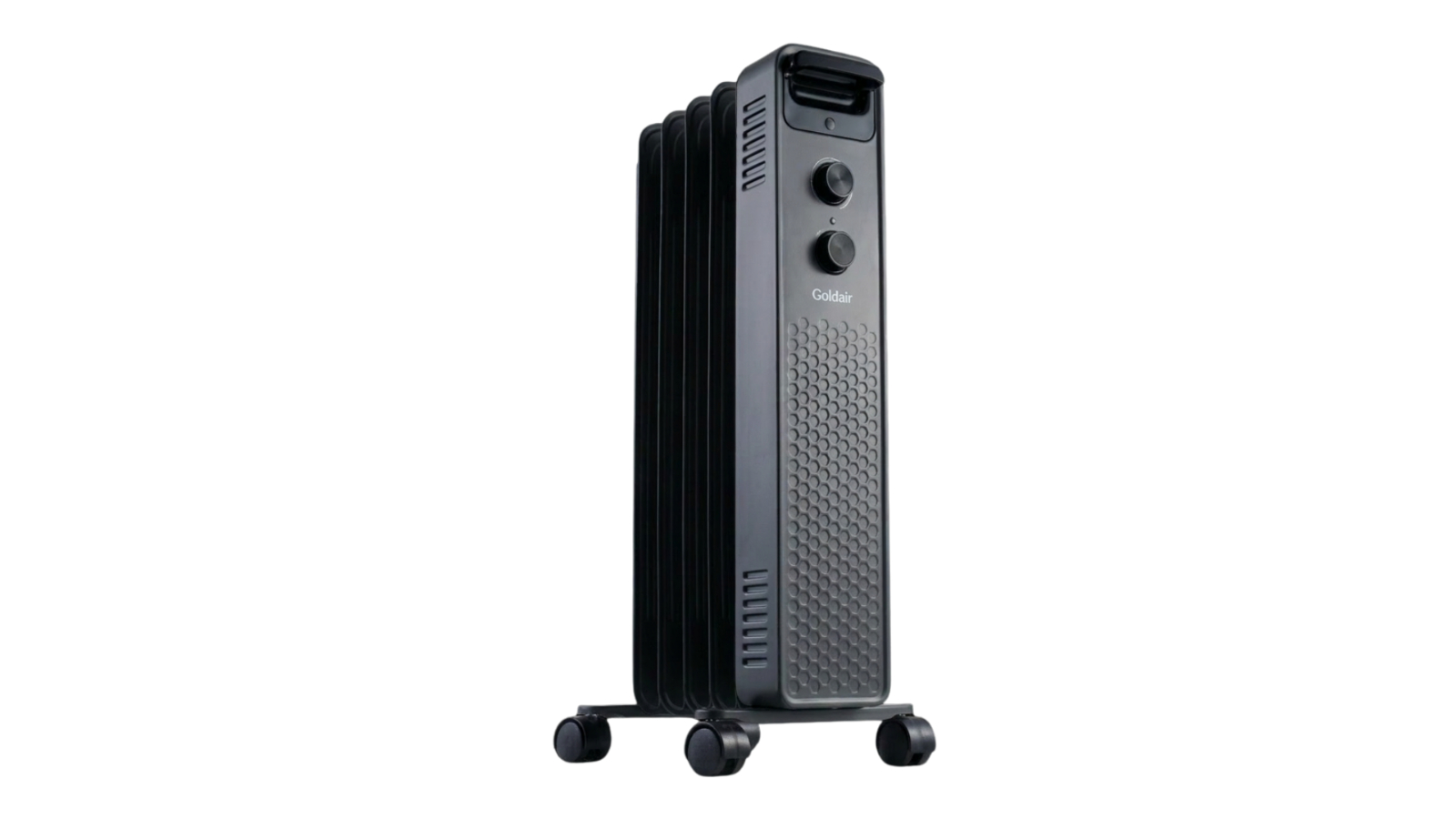 Goldair 1000W 5 Fin Oil Column Heater - Charcoal
