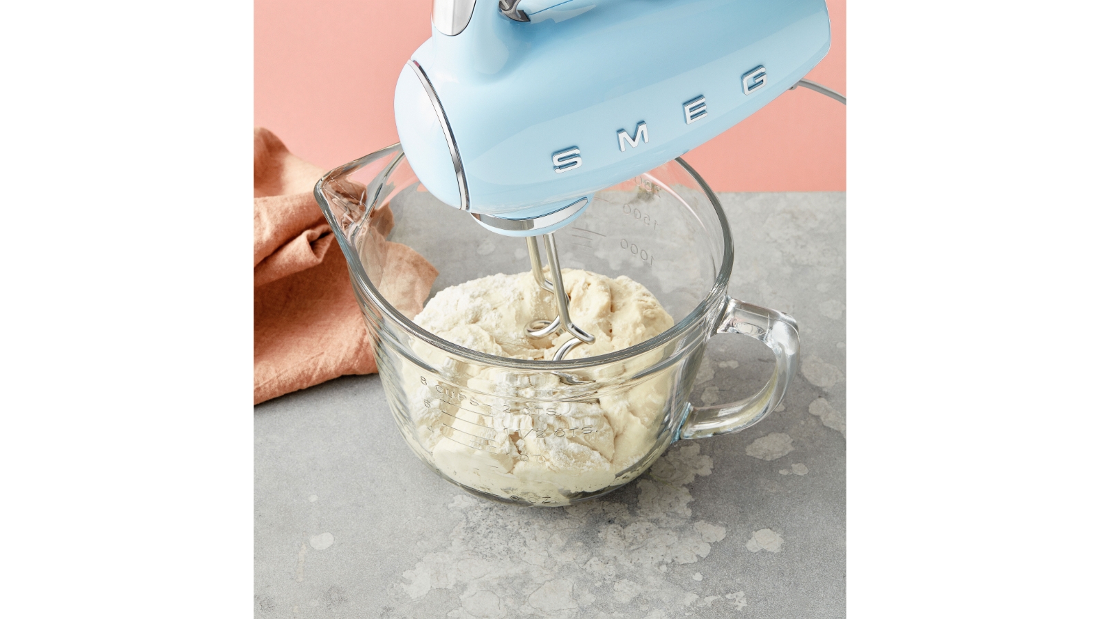 Smeg Hand Mixer Pastel Blue Joyce Mayne