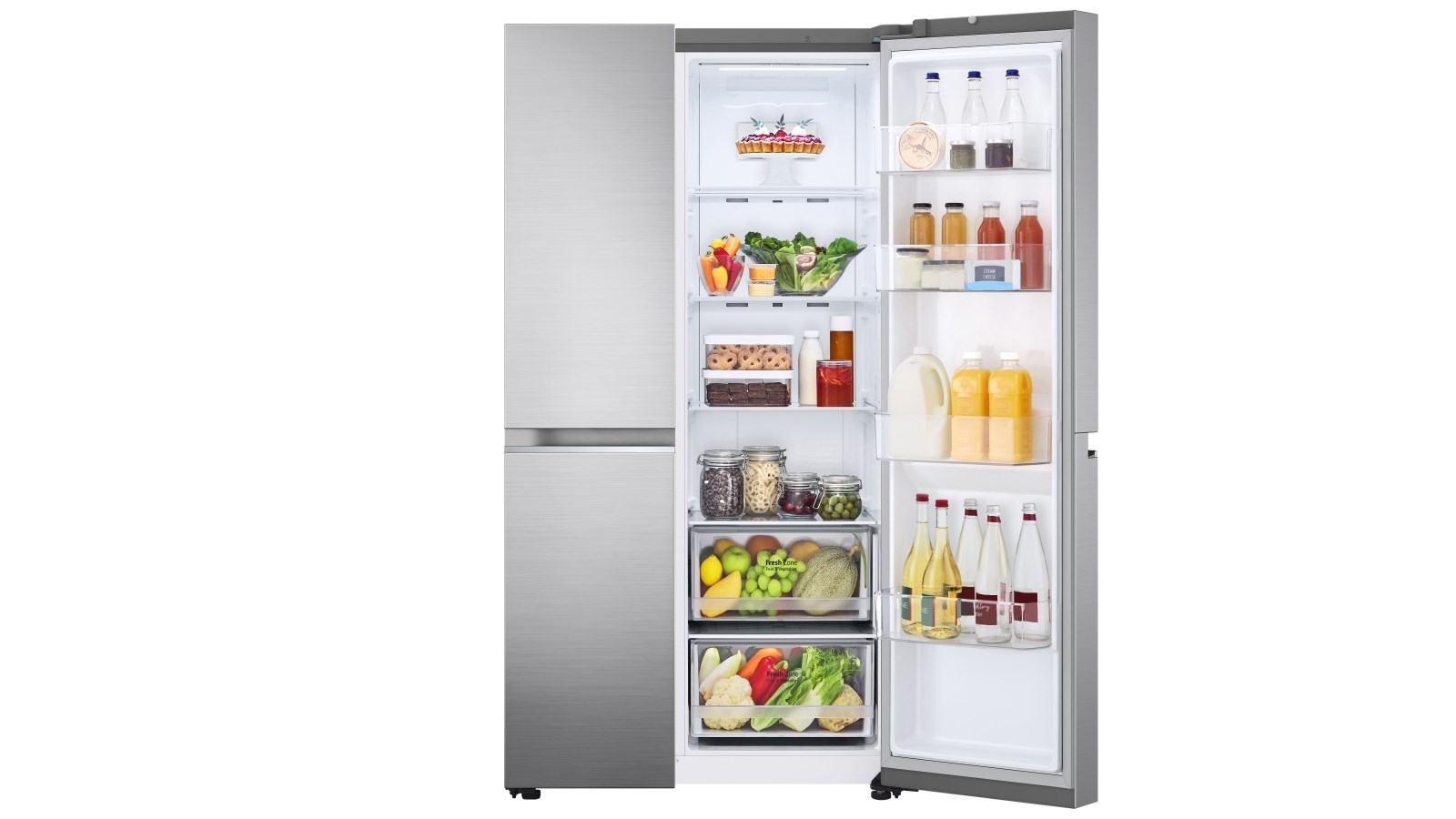 LG 655L Pure N Fresh Side by Side Fridge Joyce Mayne