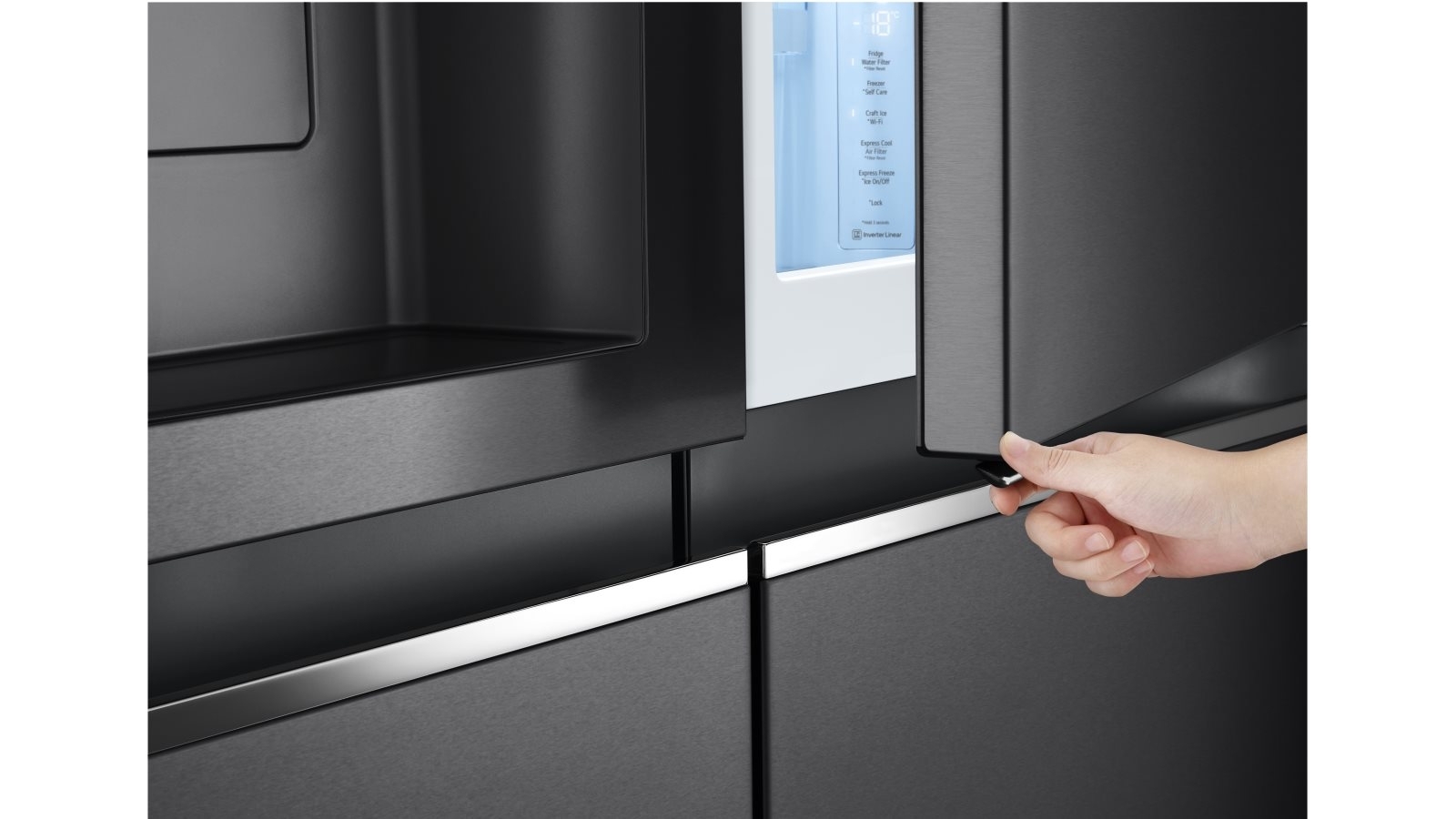 LG 635L DoorInDoor Side By Side Fridge with Ice & Water Dispenser