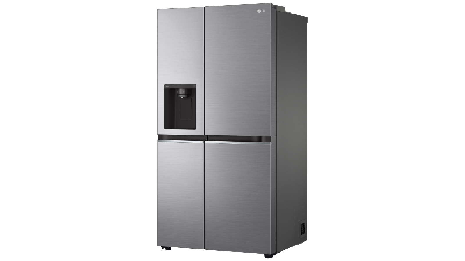 LG 635L Flat Door Side By Side Fridge with Non Plumbed Ice & Water
