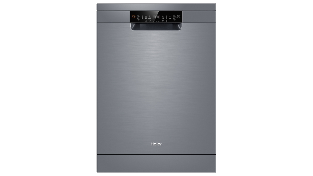 Haier 15 Place Setting Freestanding Dishwasher with Sanitise Satina
