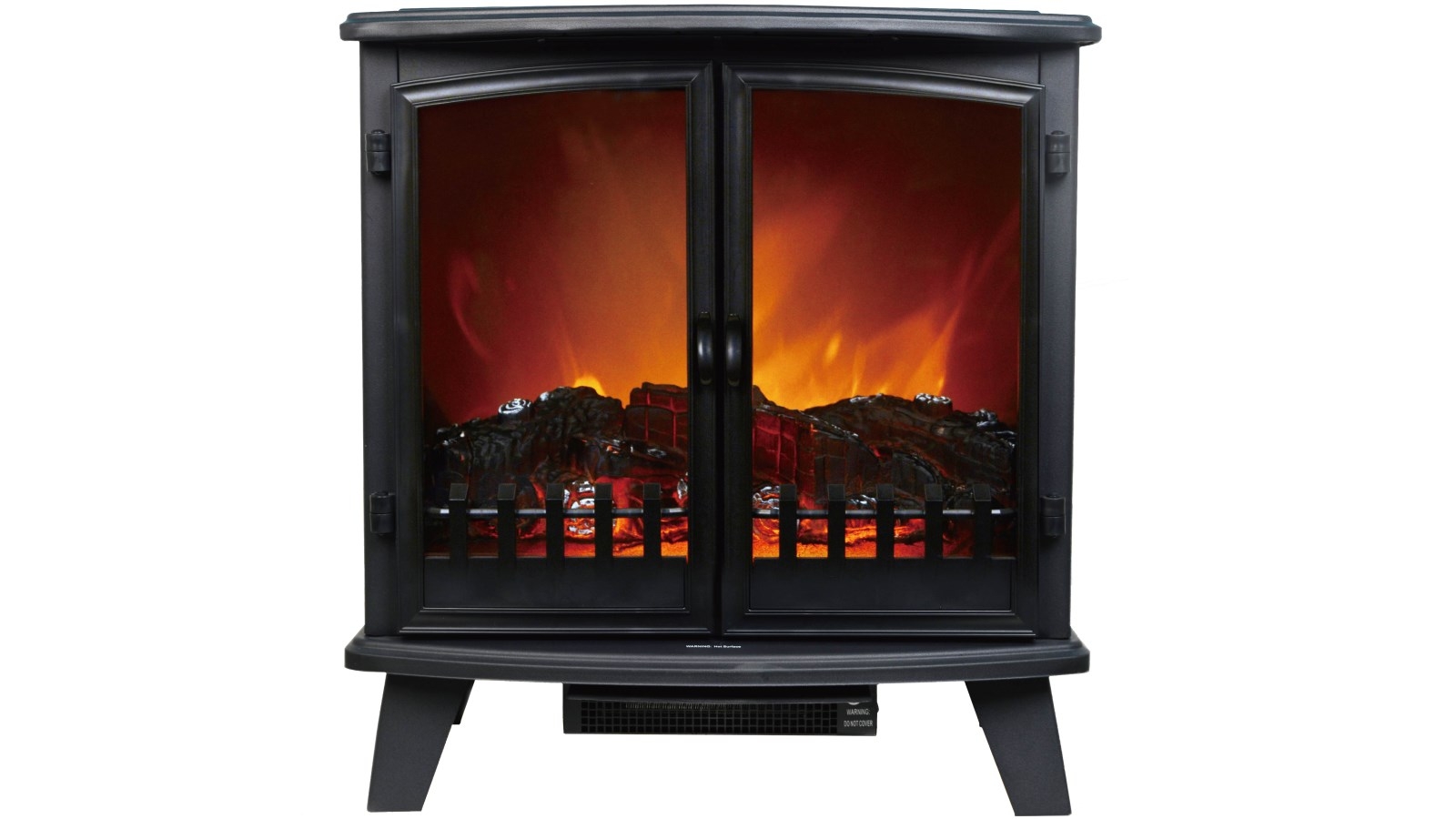 Heller 1800W Electric Double Door Fireplace Heater Joyce Mayne