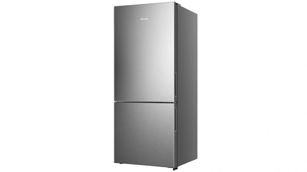 Hisense 417L PureFlat Bottom Mount Fridge Silver Joyce Mayne