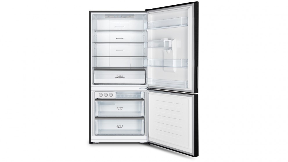 Hisense 482L PureFlat Bottom Mount Fridge with Water Dispenser Black