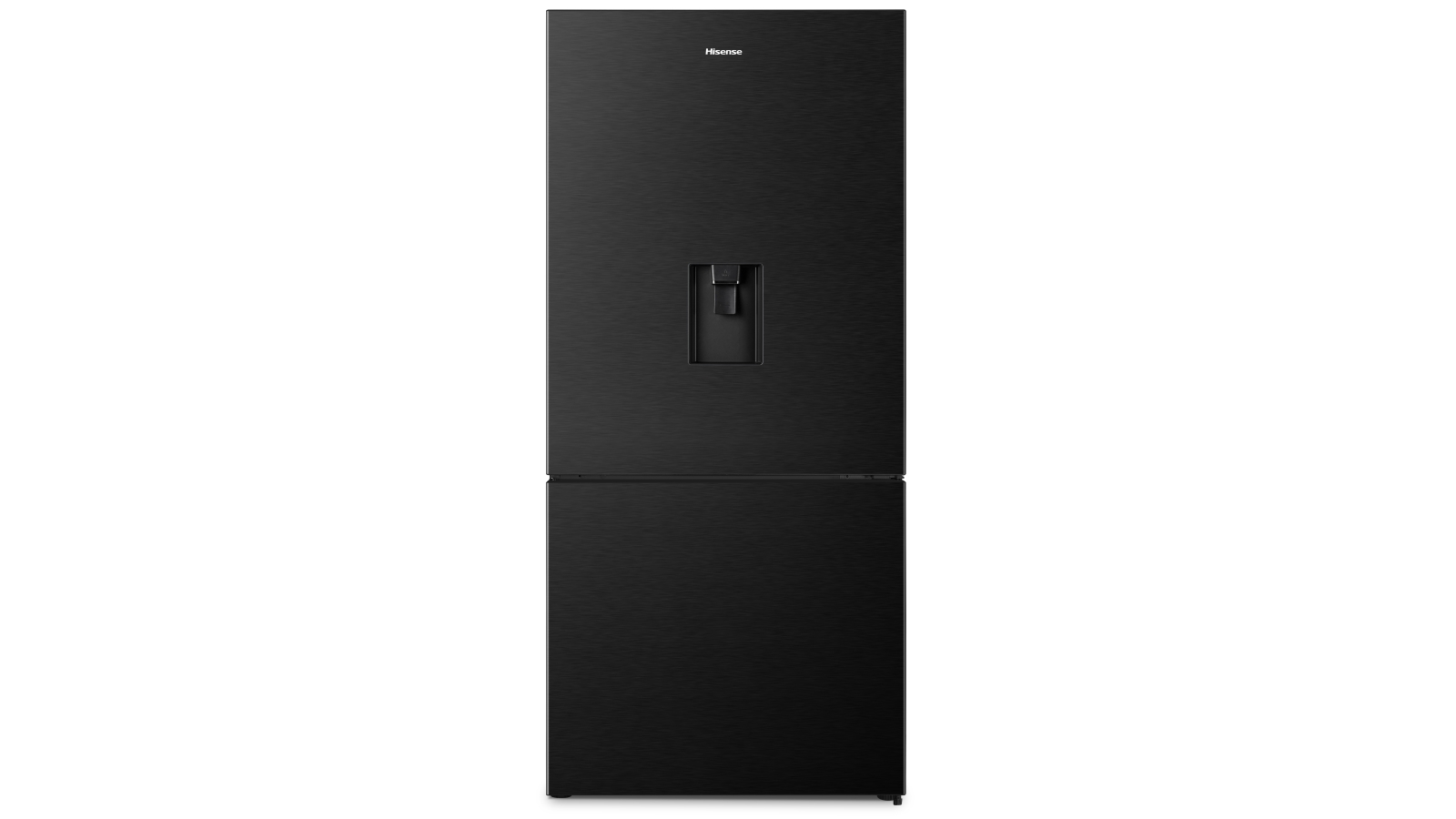 Hisense 482L PureFlat Bottom Mount Fridge with Water Dispenser Black