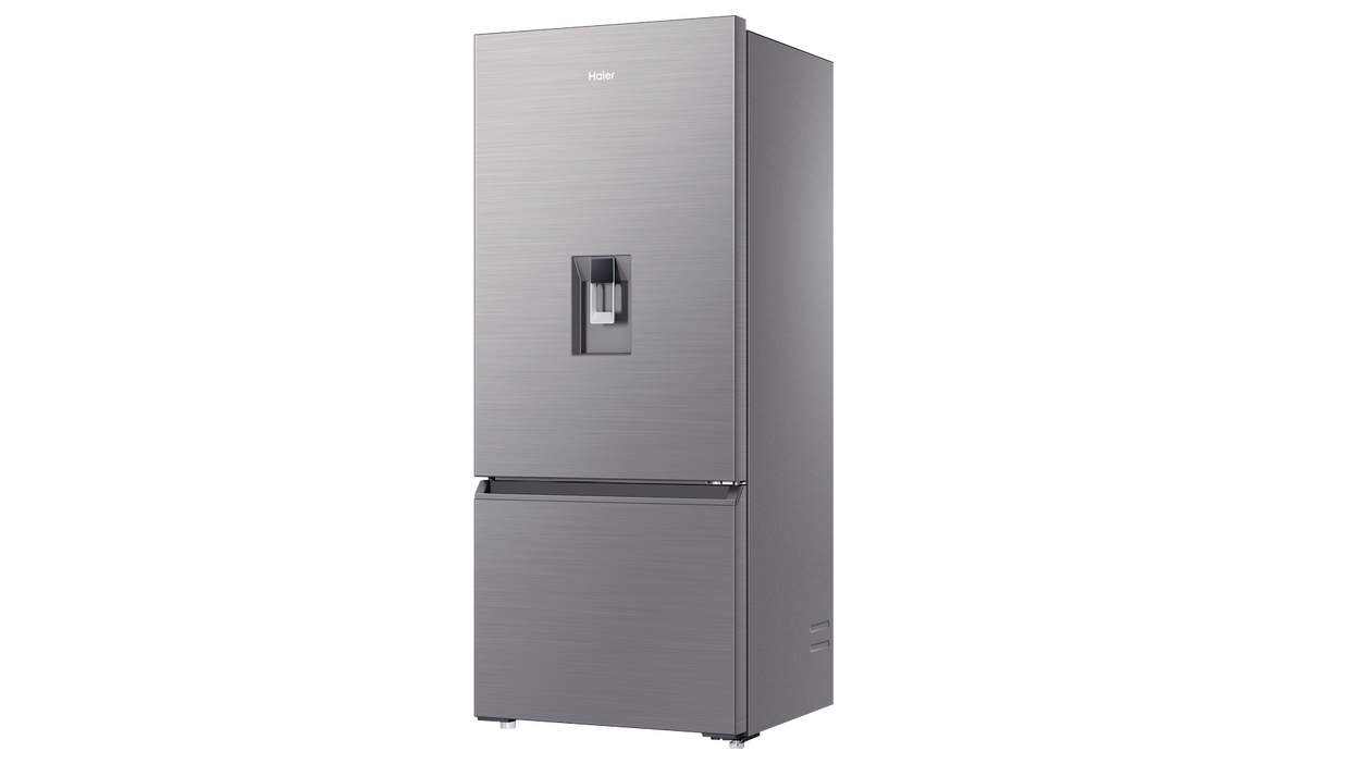 Haier 433L Bottom Mount Fridge with Water Dispenser Satina Joyce Mayne