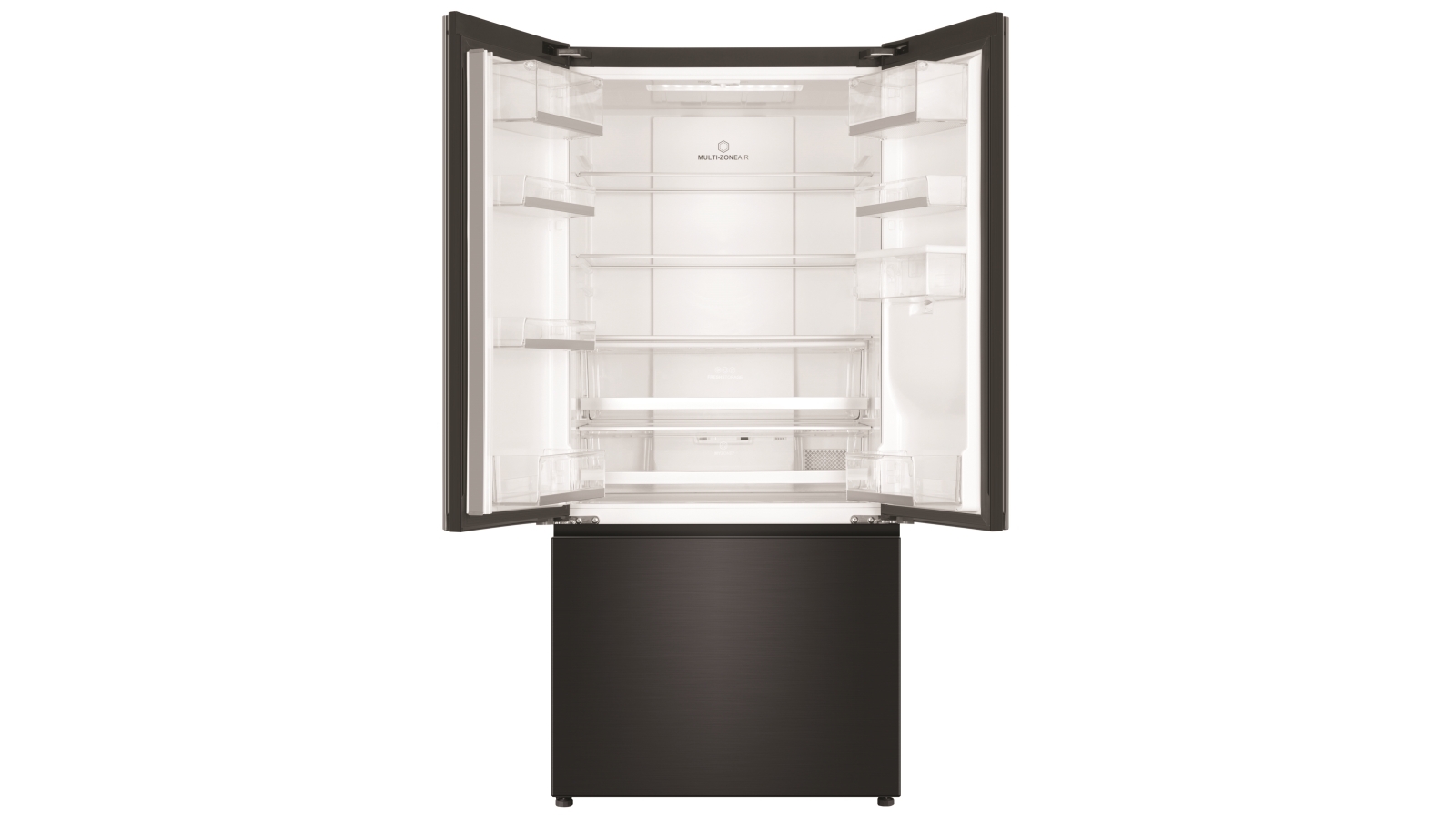 Haier 489L French Door Fridge with Water Dispenser Black Joyce Mayne