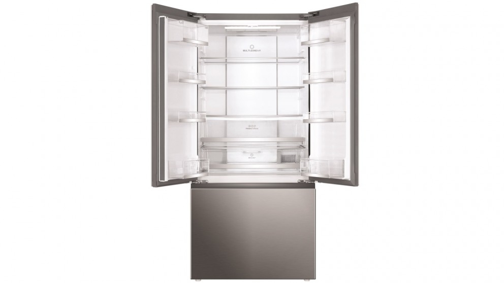 Haier 489L French Door Fridge Brushed Silver Joyce Mayne