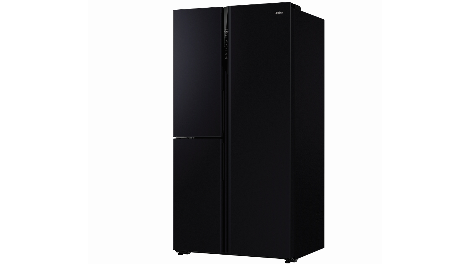 Haier 575L 3Door Side By Side Fridge Black Joyce Mayne