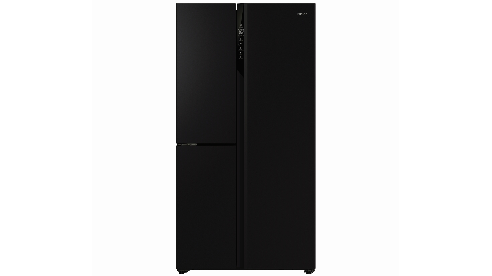 Haier 575L 3Door Side By Side Fridge Black Joyce Mayne