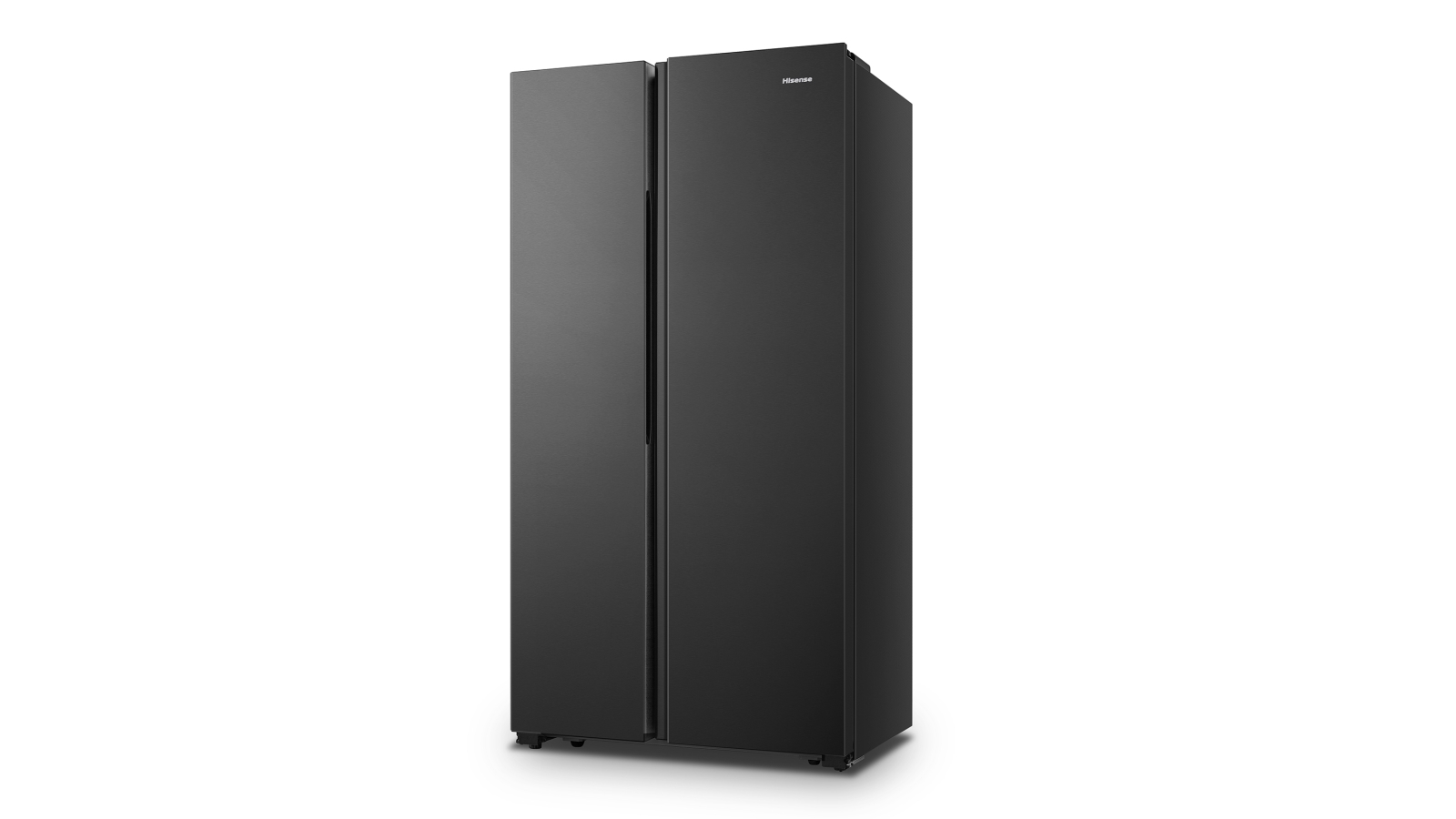 Hisense 519L Side By Side Fridge Black Joyce Mayne