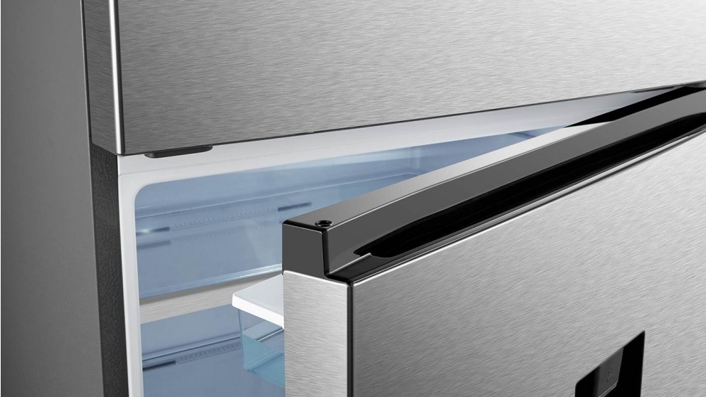 Hisense 496L Top Mount Fridge with Water Dispenser Silver Joyce Mayne