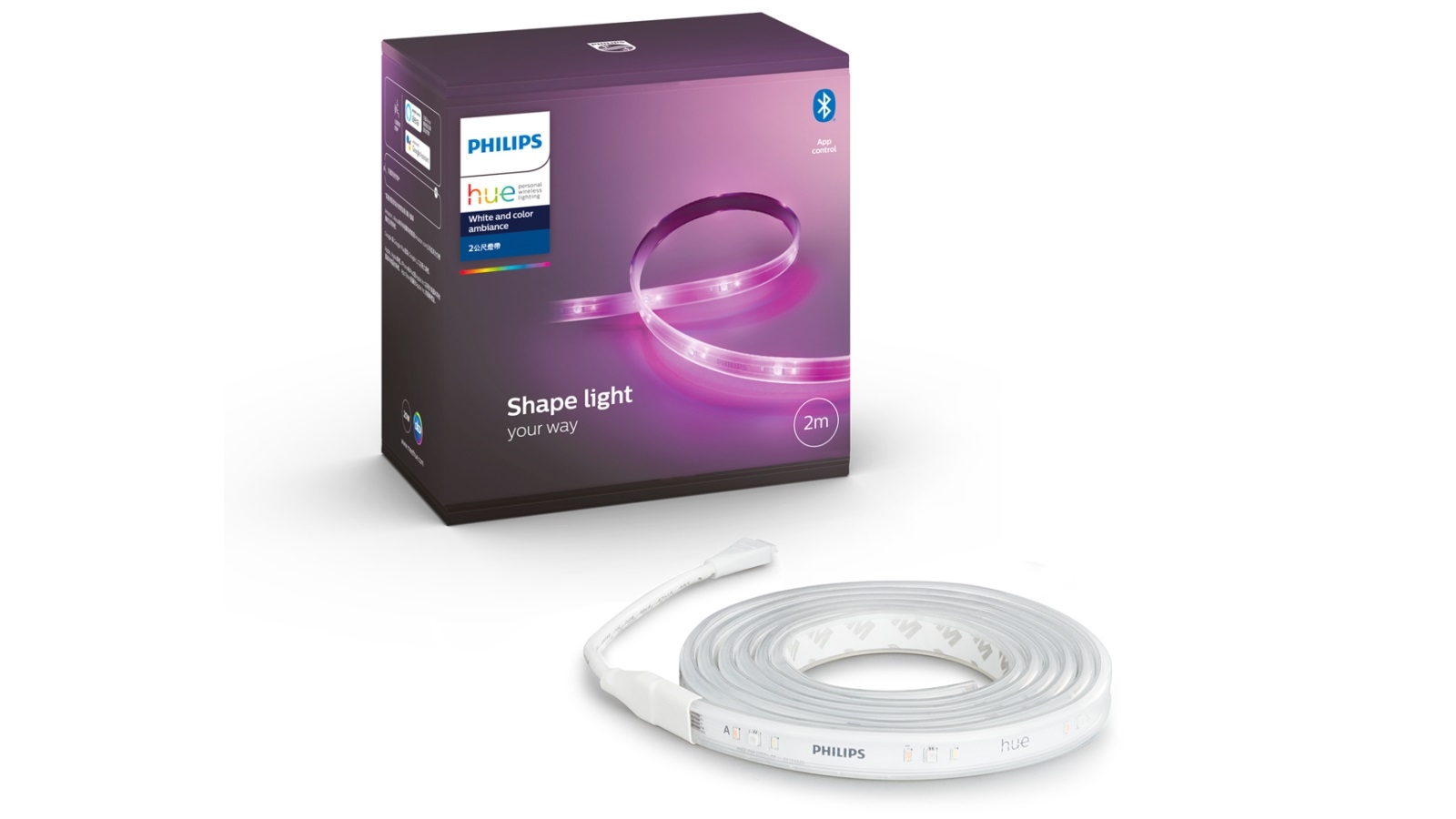 Philips Hue 2m LightStrip Plus with Bluetooth | Joyce Mayne