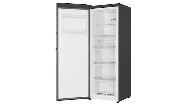 Haier 285L Vertical Freezer Black Joyce Mayne