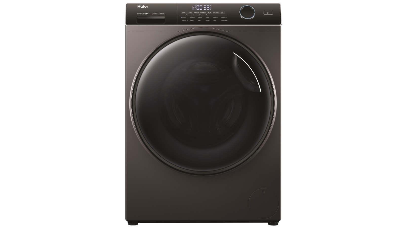 Haier 8.5kg Front Load Washing Machine Black Joyce Mayne