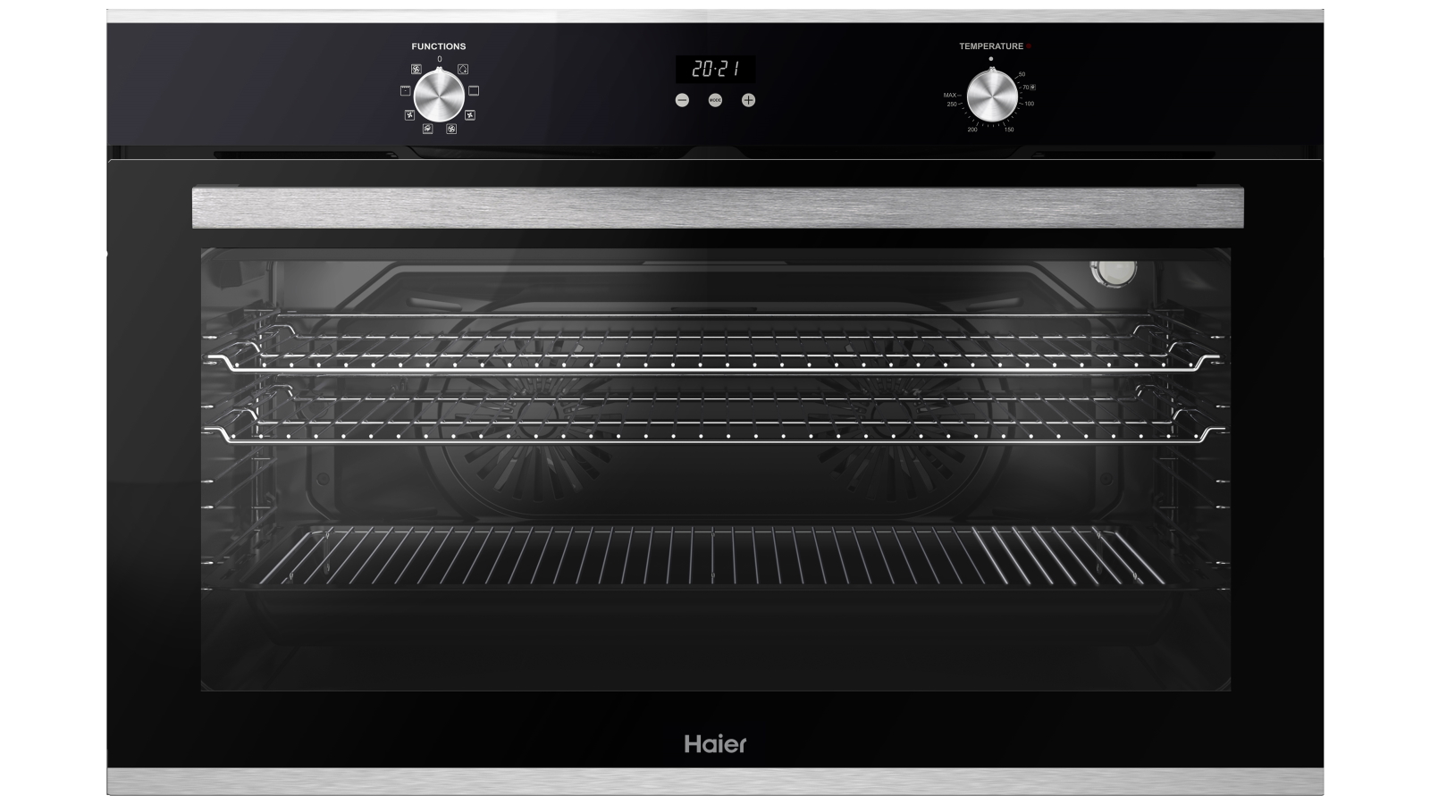 Haier 900mm 10-Function Electric Oven with Stainless Steel Trim