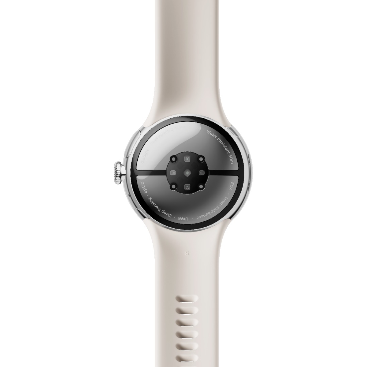 その他 Google Pixel - Google Pixel Watch3 41mm Wi-Fi Porcelain Google Pixel Watch 3 (41mm) - Wifi - Polished Silver