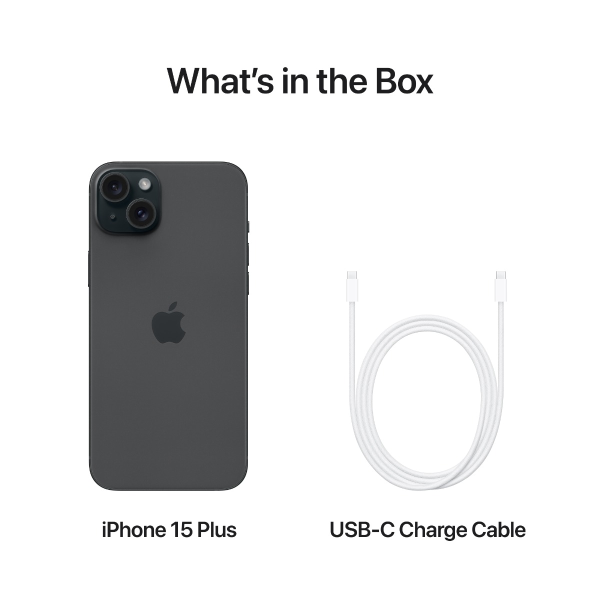 Apple iPhone 15 Plus 128GB - Black | Joyce Mayne
